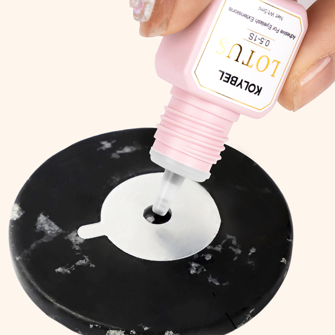 0.5-1 Second LOTUS Adhesive Eyelash Extension Glue (5ml)-kolybel