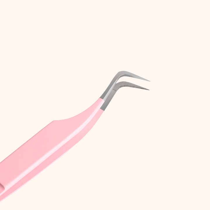 Tiptes de fibres de volume incurvé colorées pour extension des cils