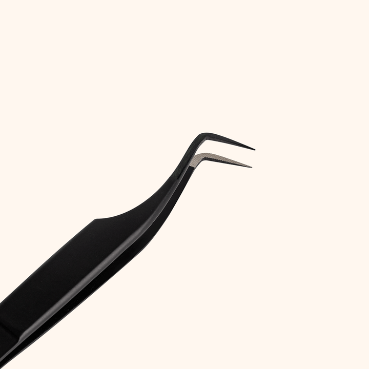 Tiptes de fibres de volume incurvé colorées pour extension des cils