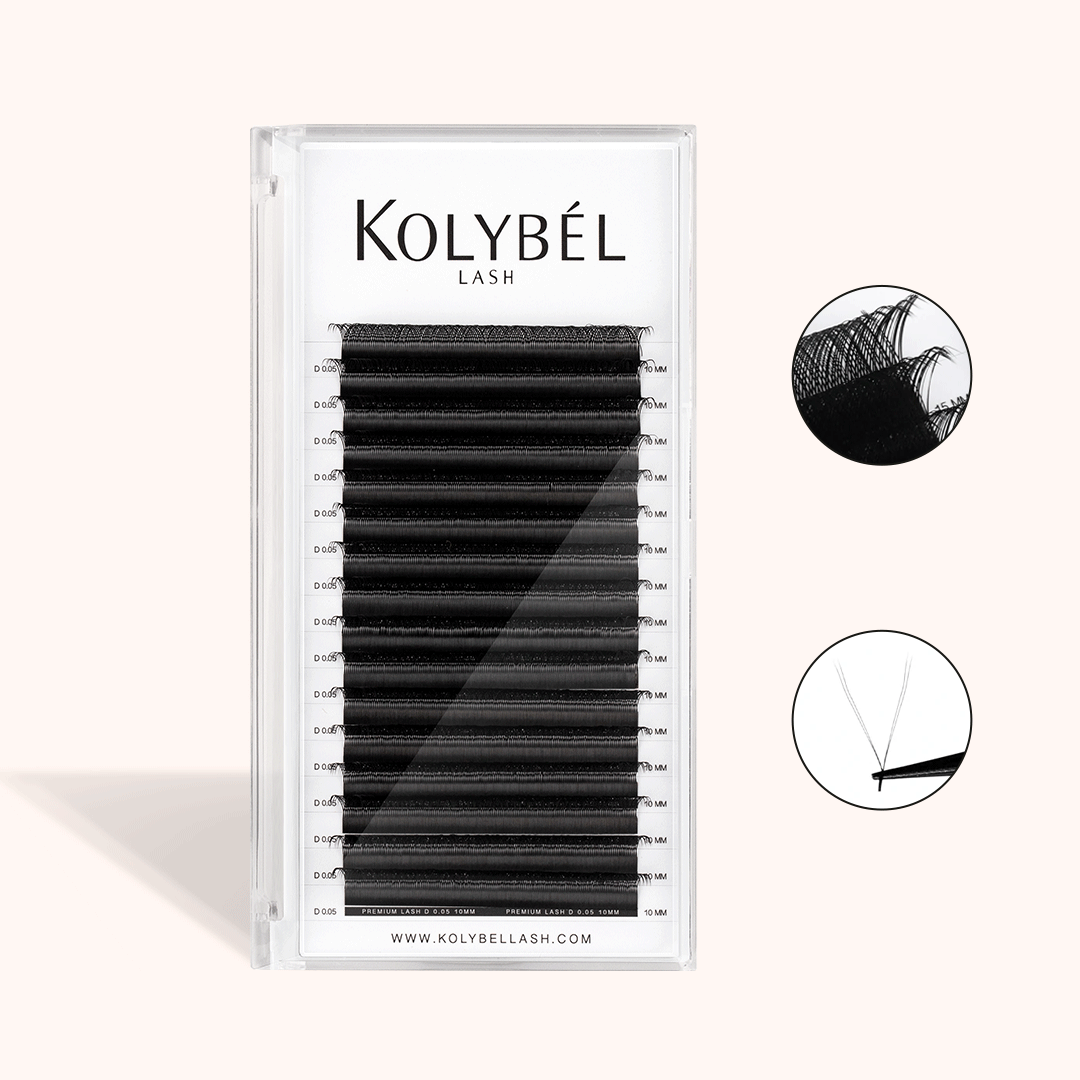 0.05MM YY Premade Volume Fans Eyelash Extensions (16 Rows)