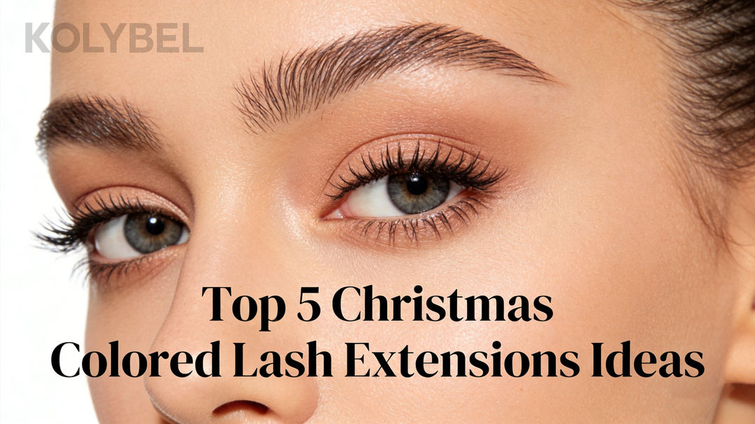 Top 5 Christmas Colored Lash Extensions Ideas to Spark Holiday Magic