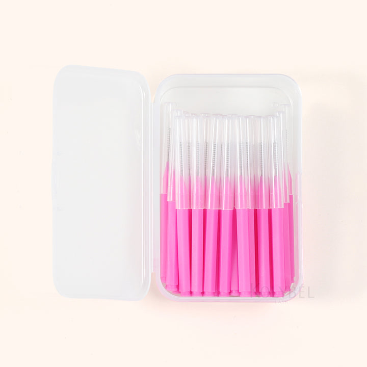 Brow Comb Brush for Brow Lamination (40Pcs)-kolybel