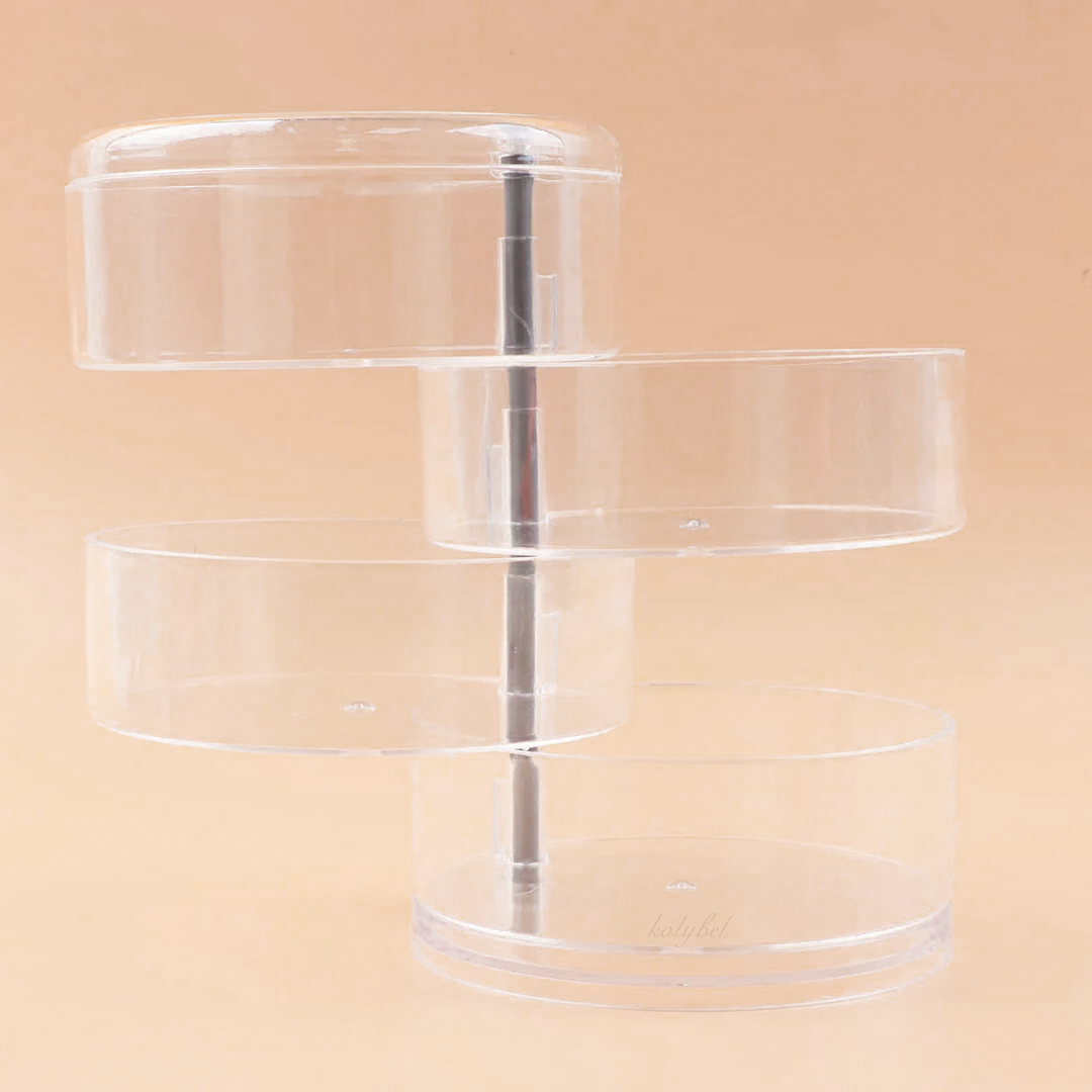 Transparent Four-layer Storage Box-kolybel