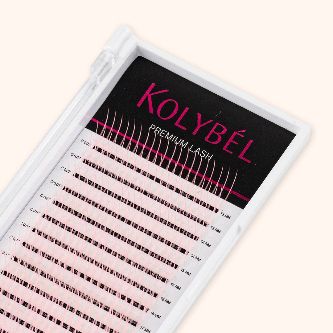 0.07MM Premade Spikes Colored Eyelash Extensions
