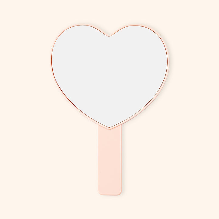 Heart-shaped Mirror For Eyelashes Extensions