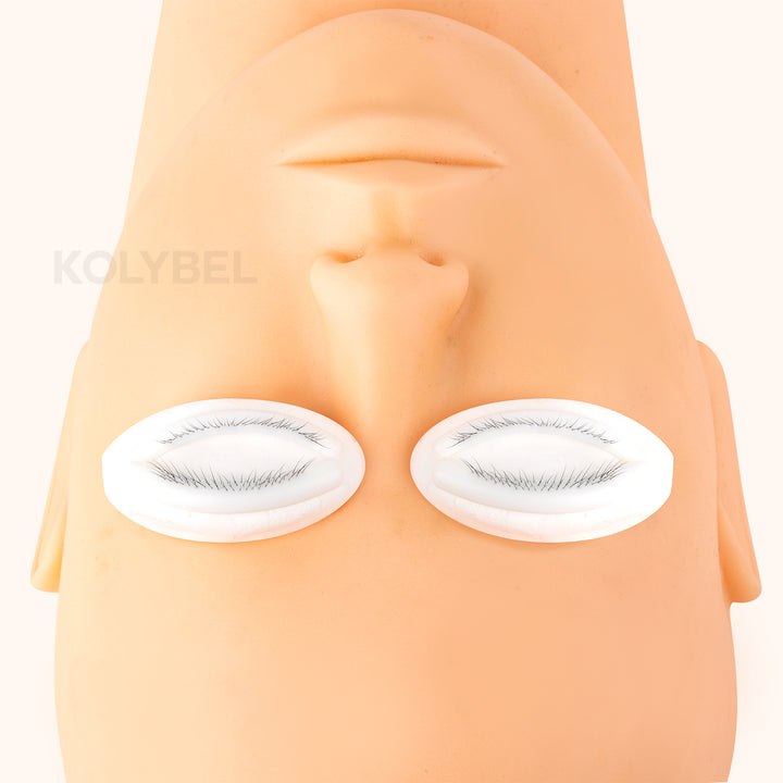 Kolybel Simulated eyelash extension practice module.Made of quality material, it is suitable for both beginners and advanced skill training.