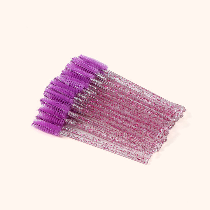 Glitter Mascara Brush Eyelash 50pcs/Pack - Kolybel