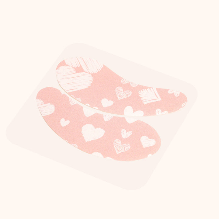 KOLYBEL-Reusable clear silicone eye pads for professional lash lift & eyelash extensions. 4print options, washable and cost-effective for lash salons.