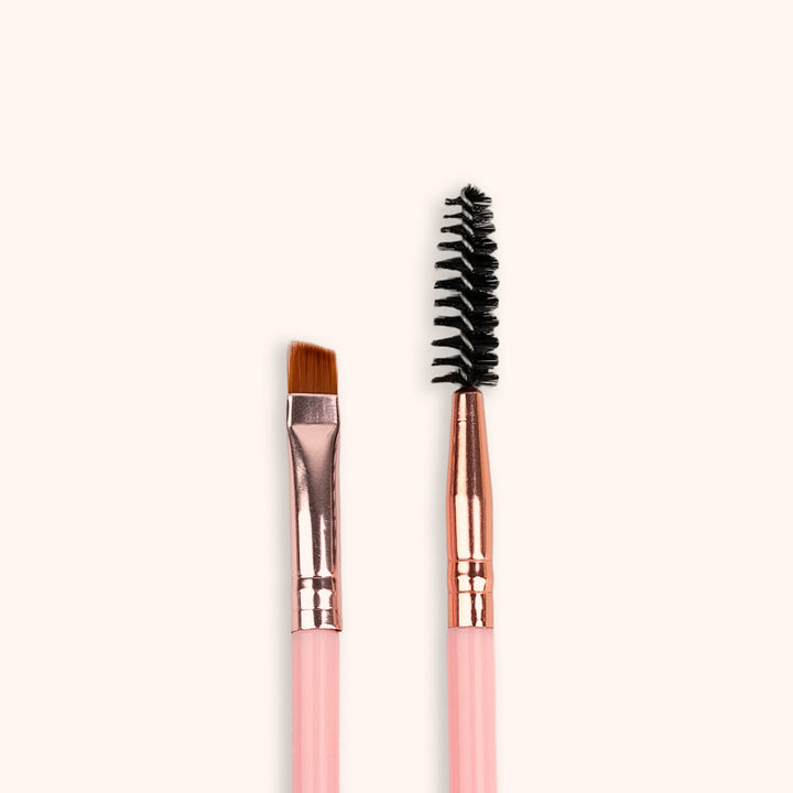 KOLYBEL Dual-Ended 2-in-1 Lash & Brow Brush . Dual-Ended, 2-in-1 Versatility This brush features two functional ends. 