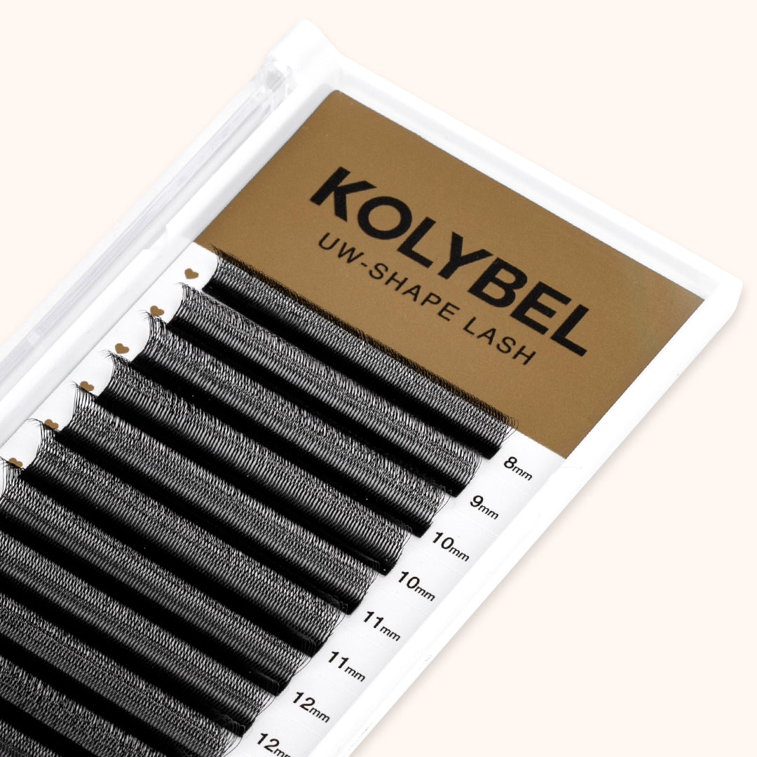 Kolybel 6D UW-Shape lash U-Shape W / U-W 6D Lashes