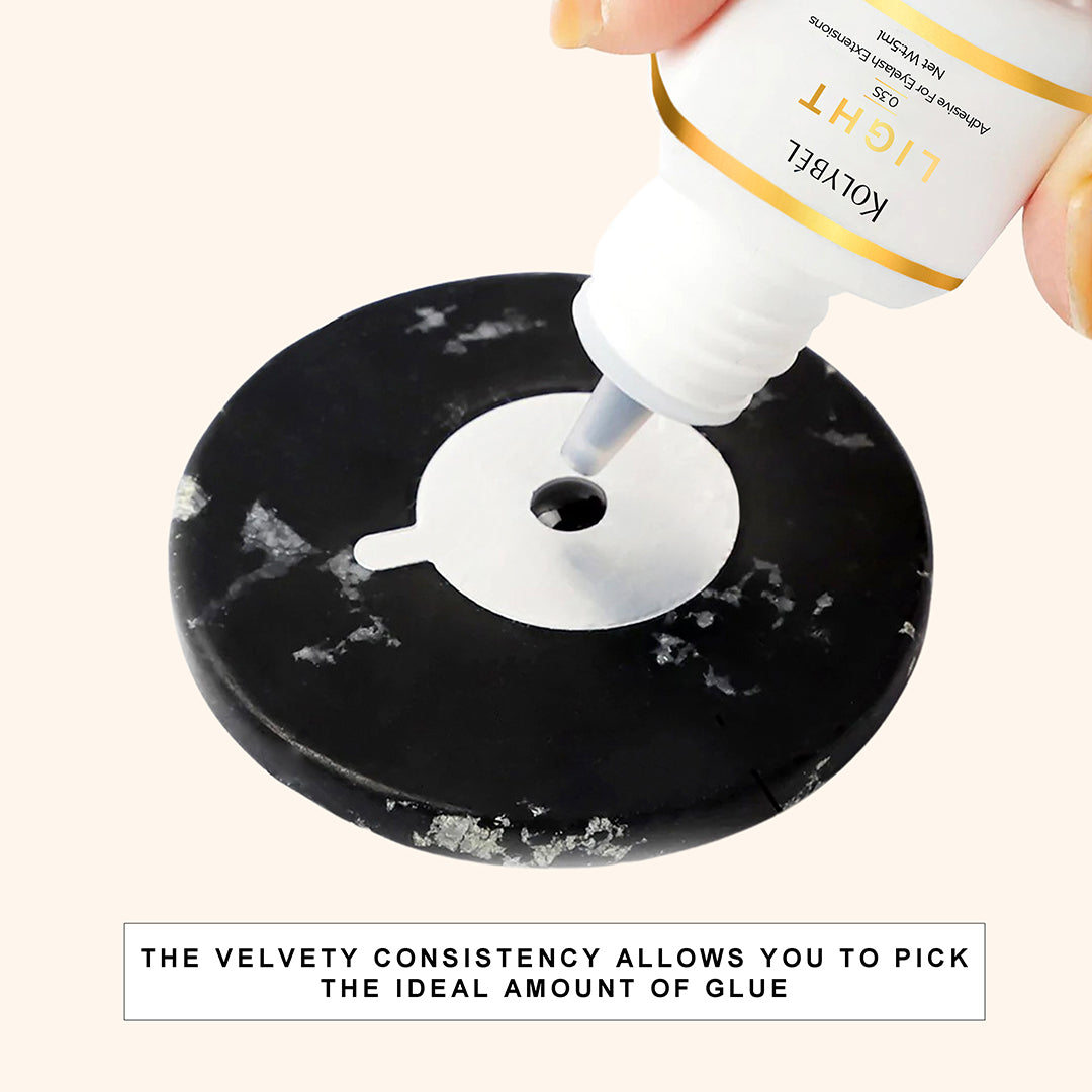 0.3 Second LIGHT Adhesive Eyelash Extension Glue (5ml)-kolybel