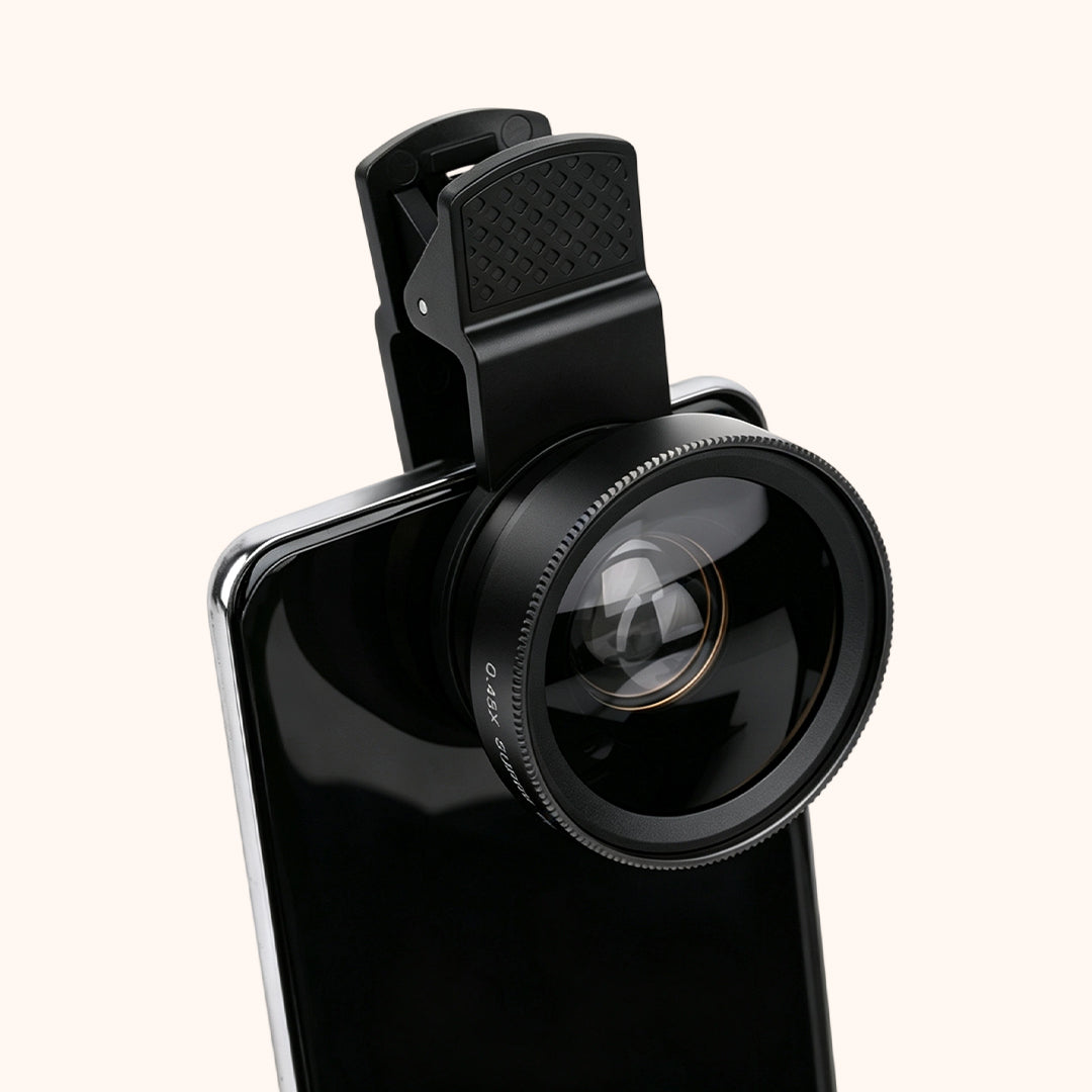 KOLYBEL HD Macro 2 In 1 Mobile Phone Lens Phone Macro Lens for Lashes; Eyelash Macro Clip‑on Phone Lens; Lash Artist Phone Camera Lens