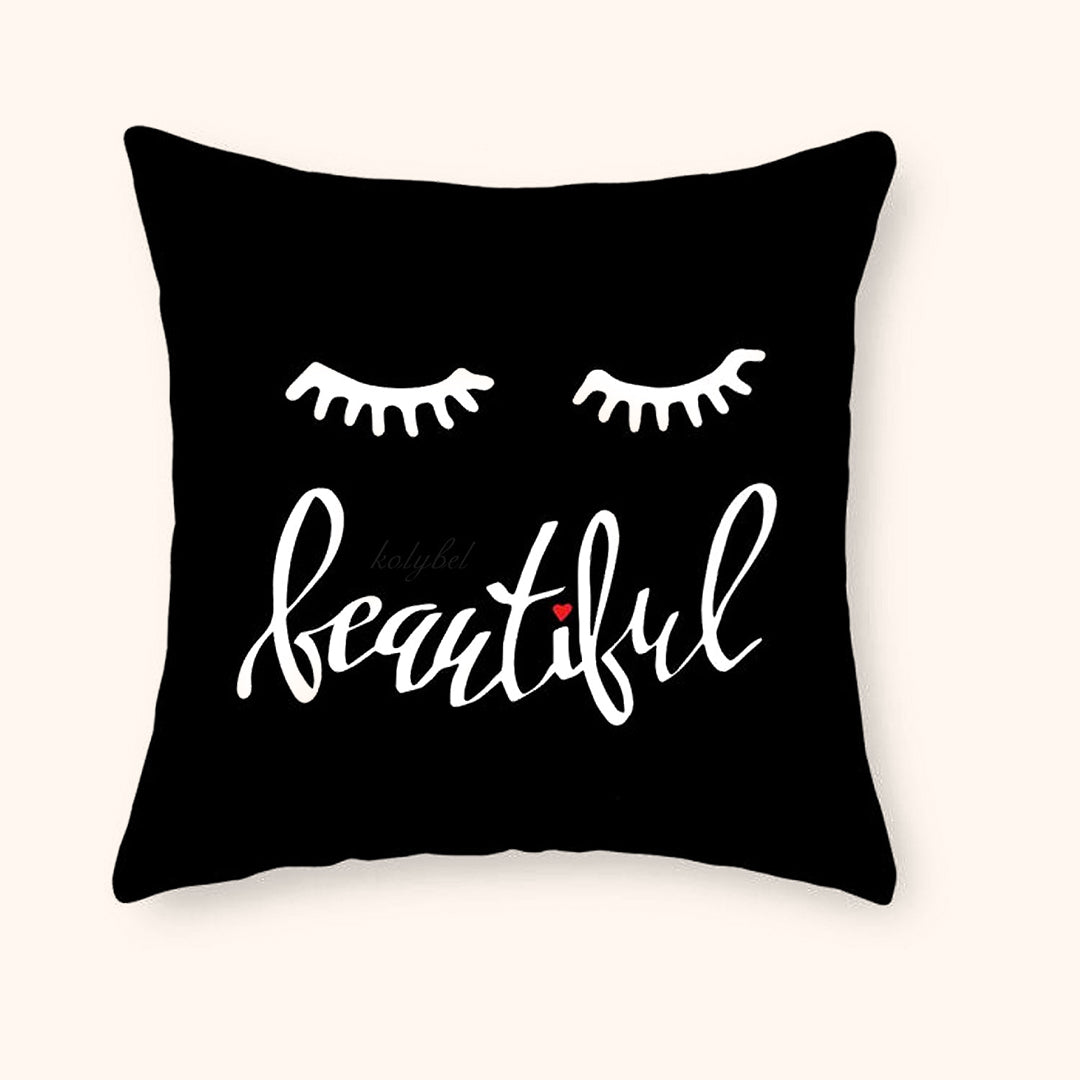Lumbar Throw Pillow Cover-kolybel