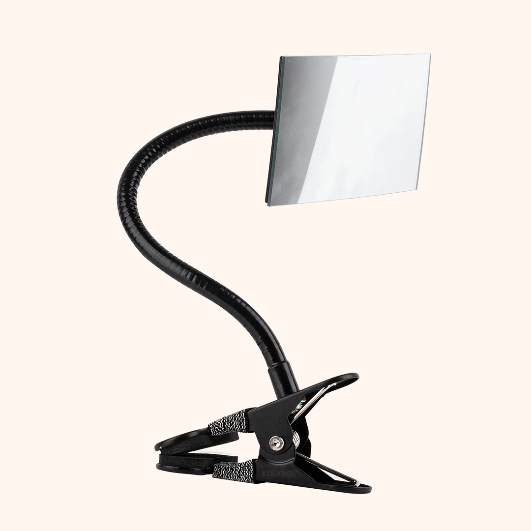 Security Convex Mirror with Adjustable Clip-kolybel
