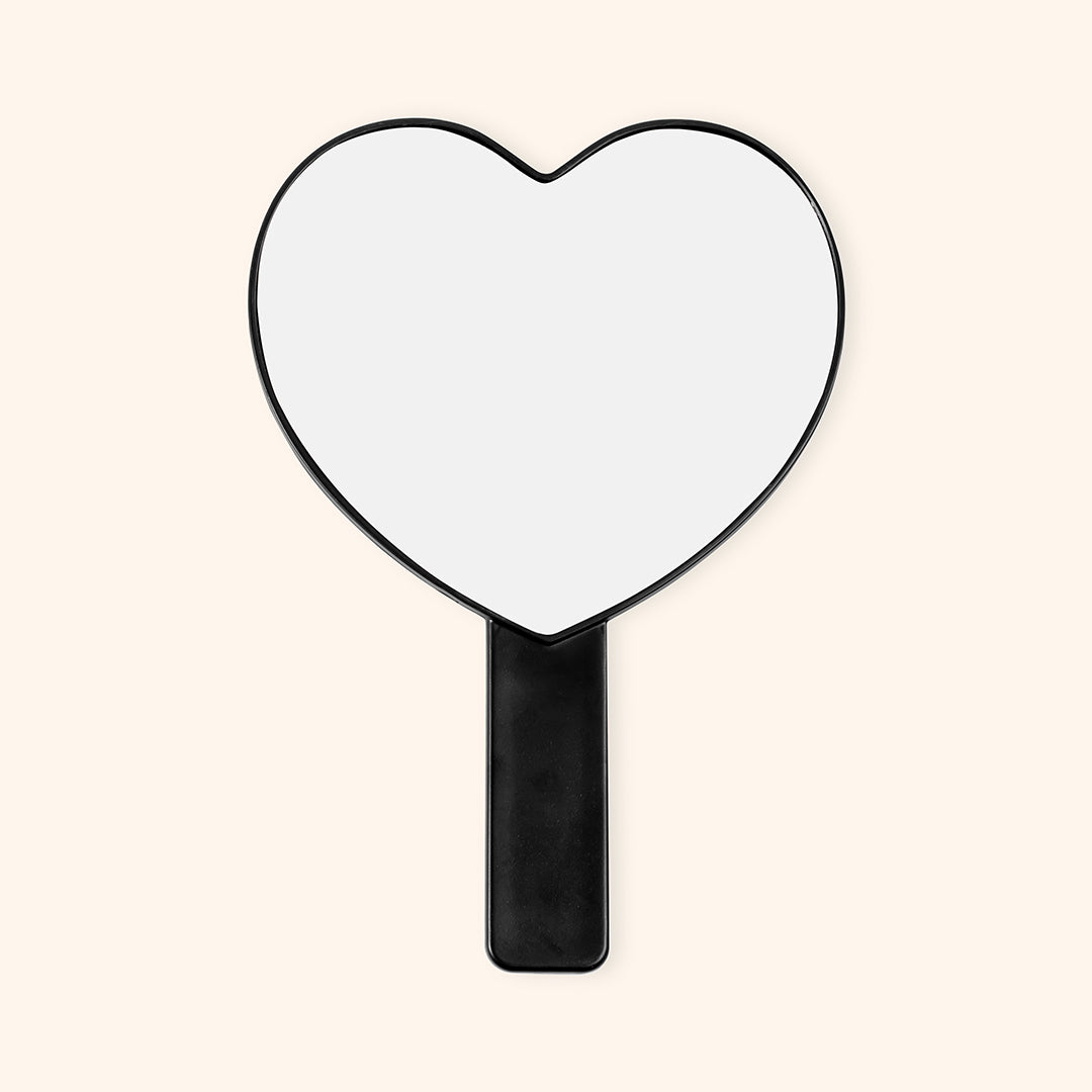 Heart-shaped Mirror For Eyelashes Extensions