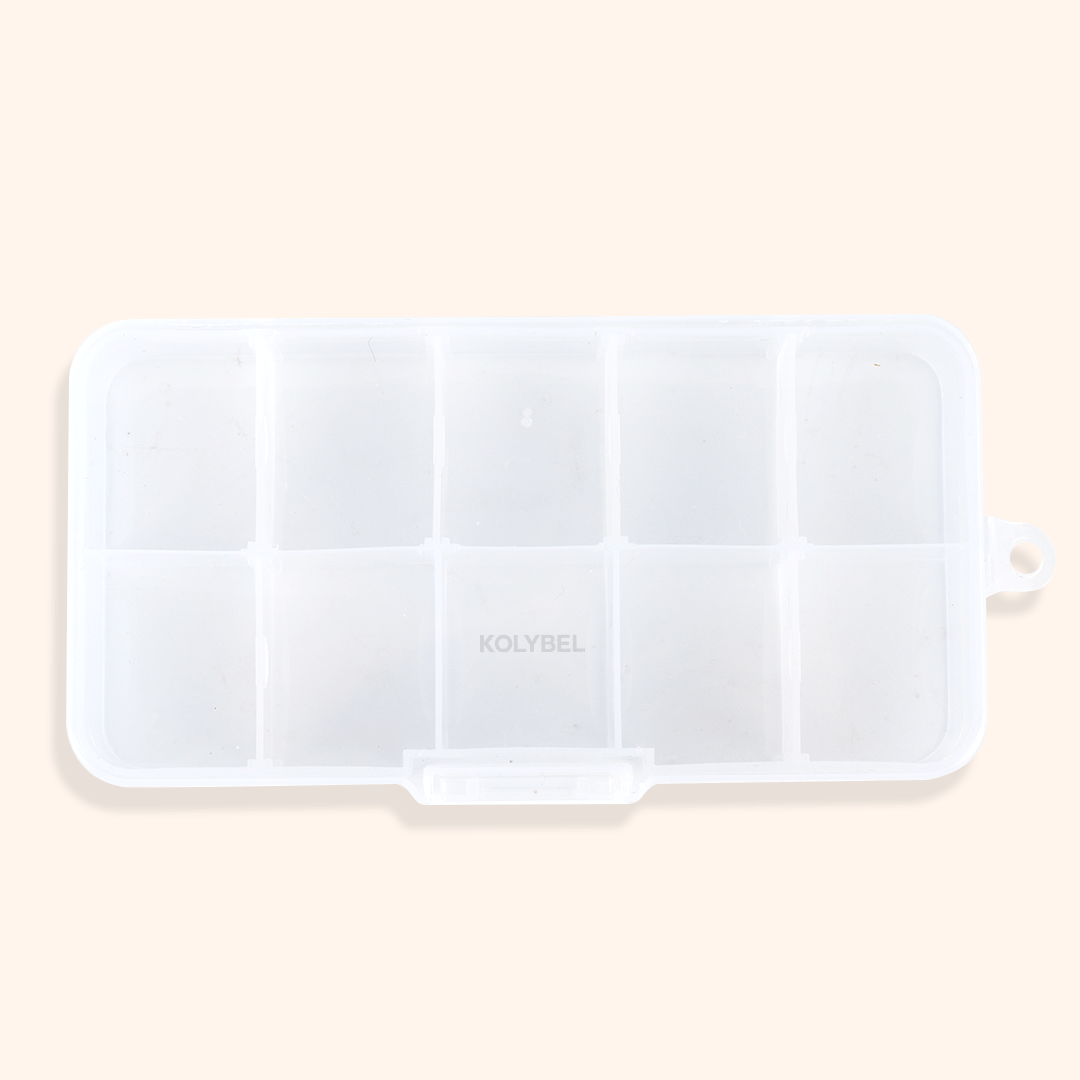 Pre-made Eyelashes Storage Box (10 Grids)-kolybel