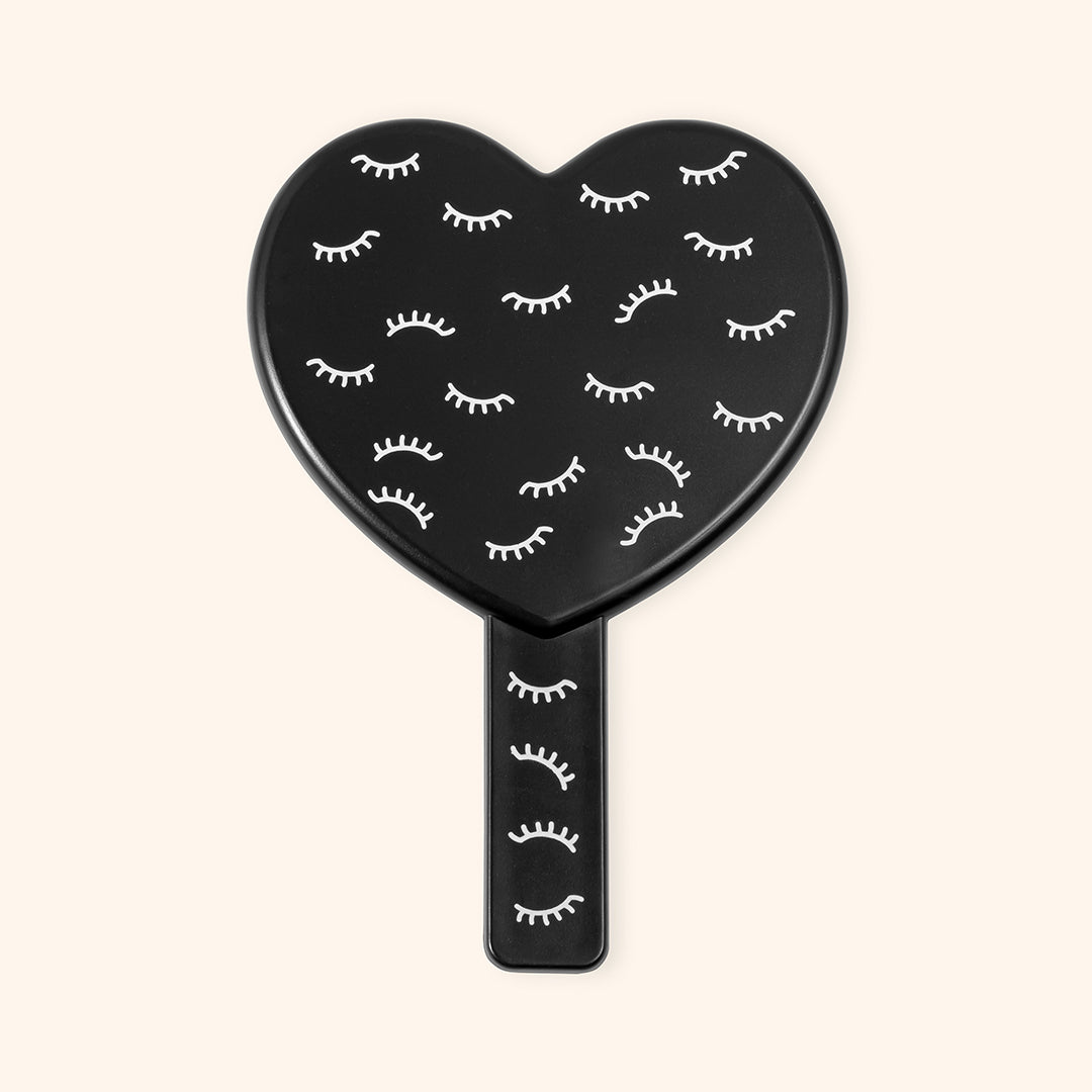 Heart-shaped Mirror For Eyelashes Extensions