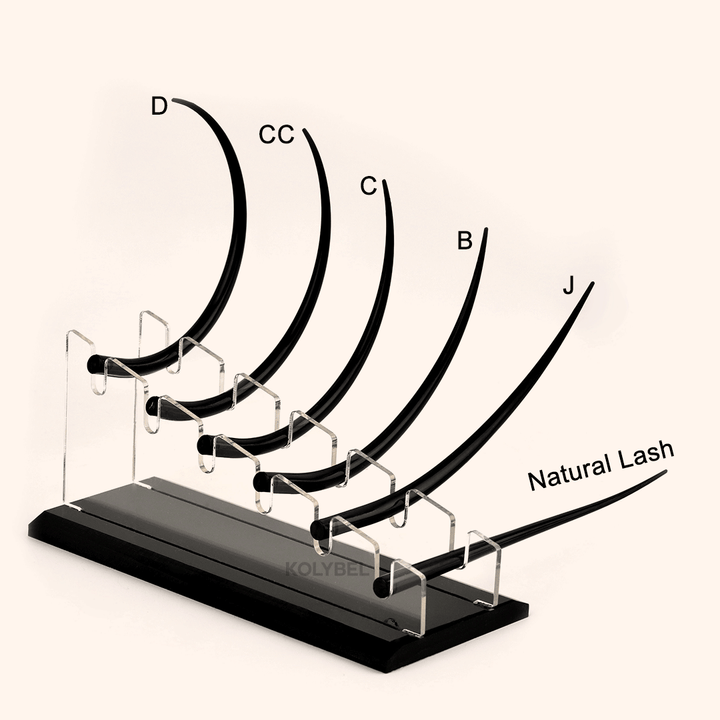 Eyelash Curl Display Stand