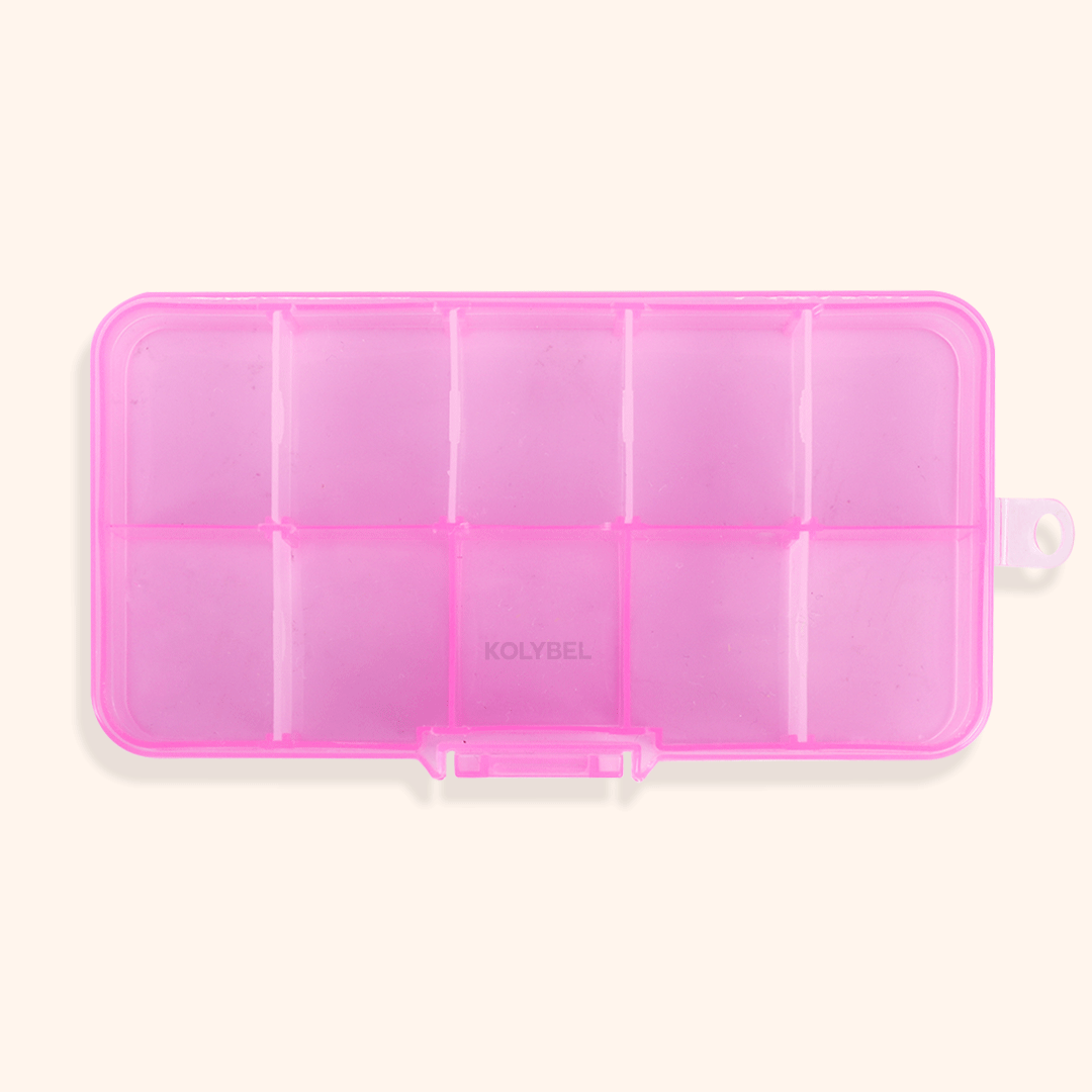 Pre-made Eyelashes Storage Box (10 Grids)-kolybel