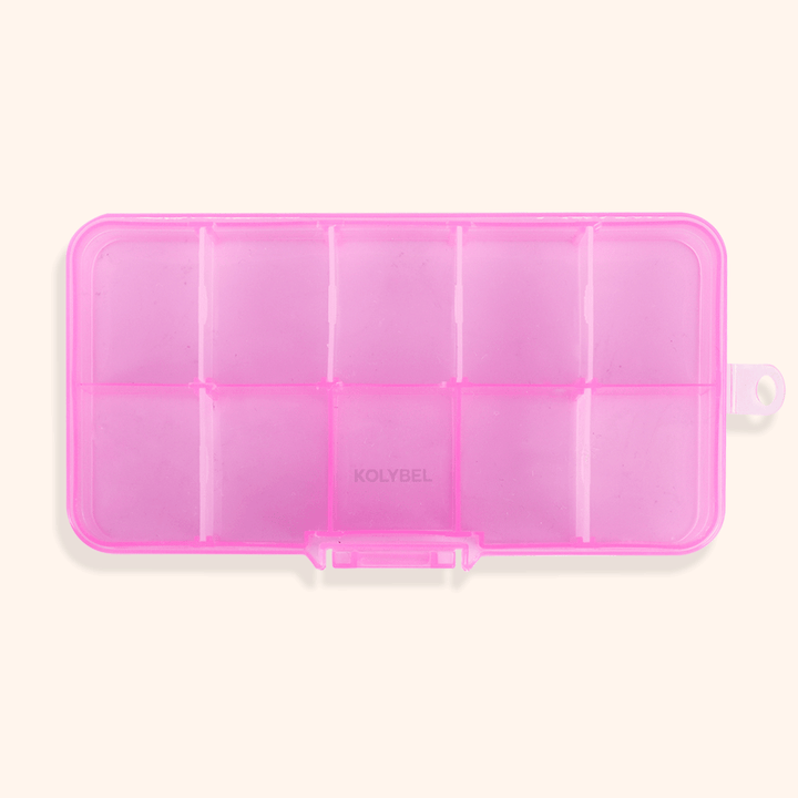 Pre-made Eyelashes Storage Box (10 Grids)-kolybel