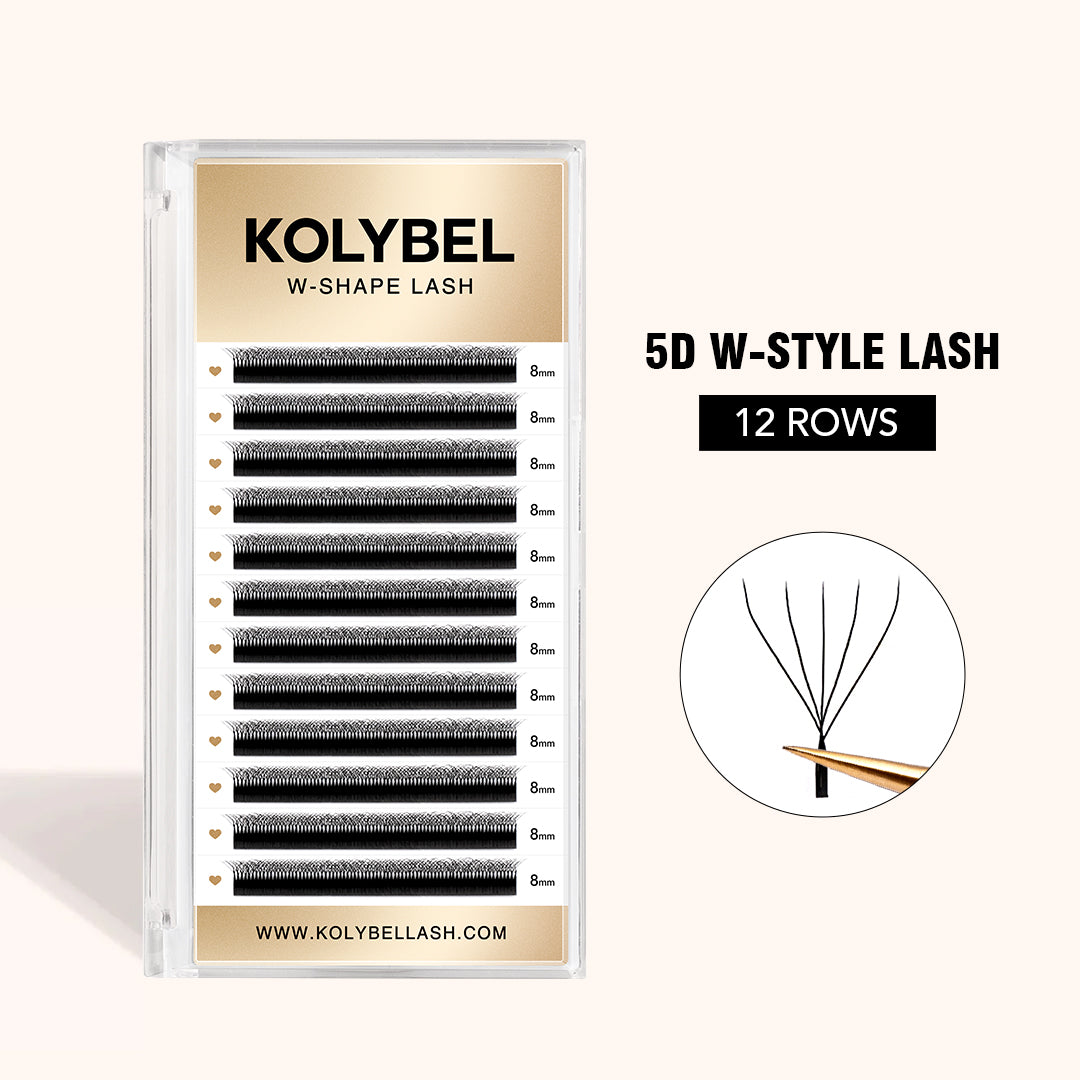 KOLYBEL W Style 5D Premade Volume Fan Lashes