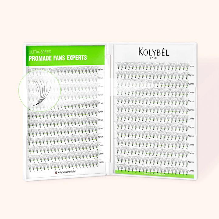 KOLYBEL 6D Promade Pointy Base Volume Lash Fans