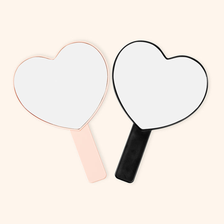 Heart-shaped Mirror For Eyelashes Extensions