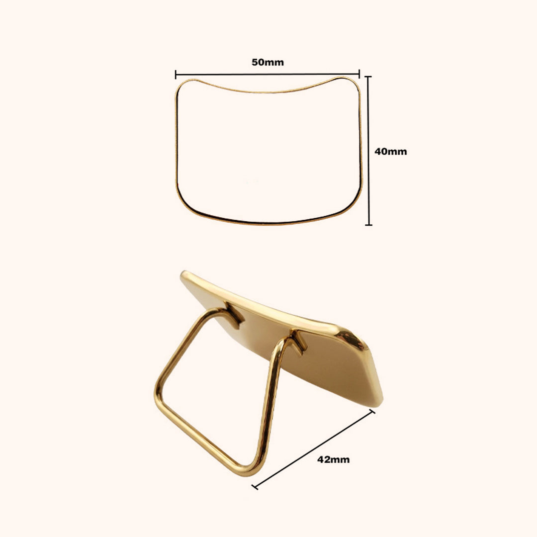 Lightweight hands-free lash mirror that rests comfortably on the client’s face. Cat-head and Crescent styles, ideal for lash viewing, detail inspection and lash content photography.