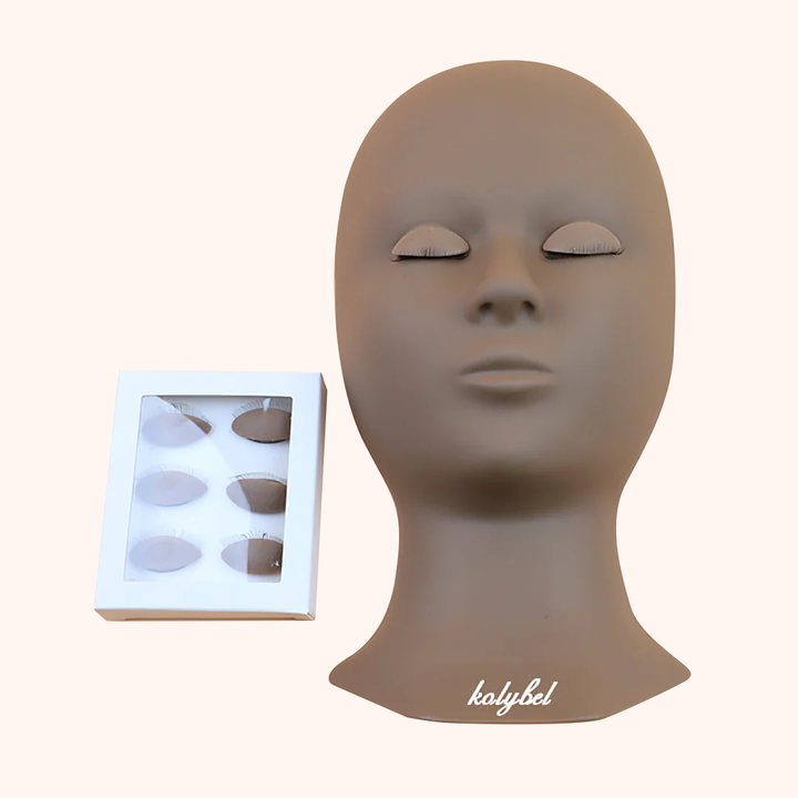 Kolybel Training Mannequin Head With 6 pcs Eyelids For Kolybel-kolybel