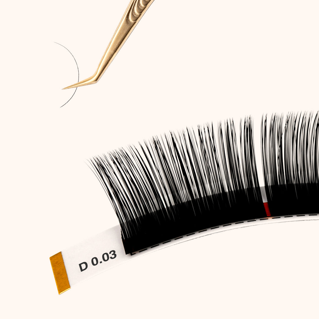 KOLYBEL LASH Cashmere Lash Extensions 0.03mm(16Rows)