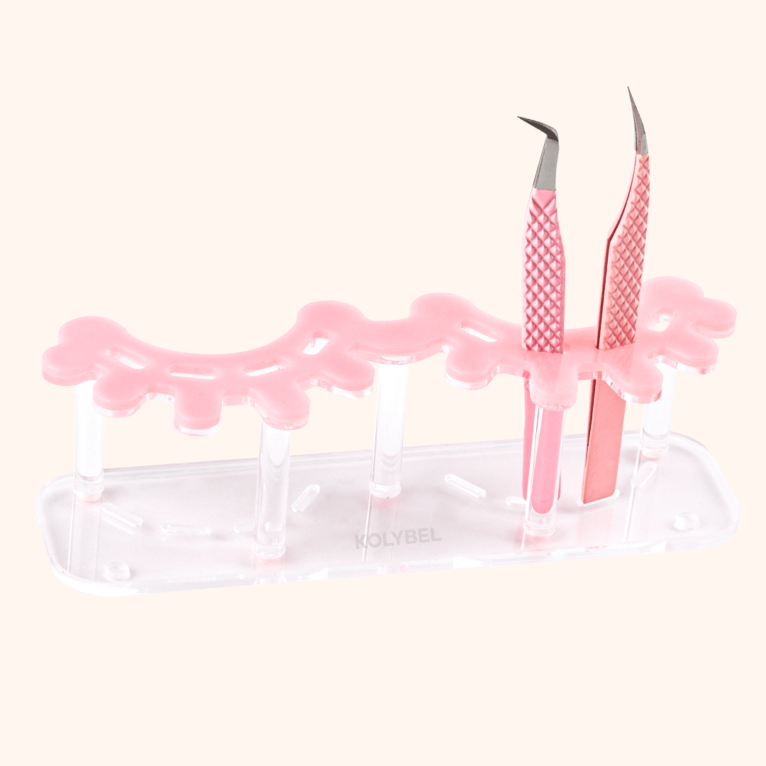Acrylic Eyelash Tweezers Holder-kolybel