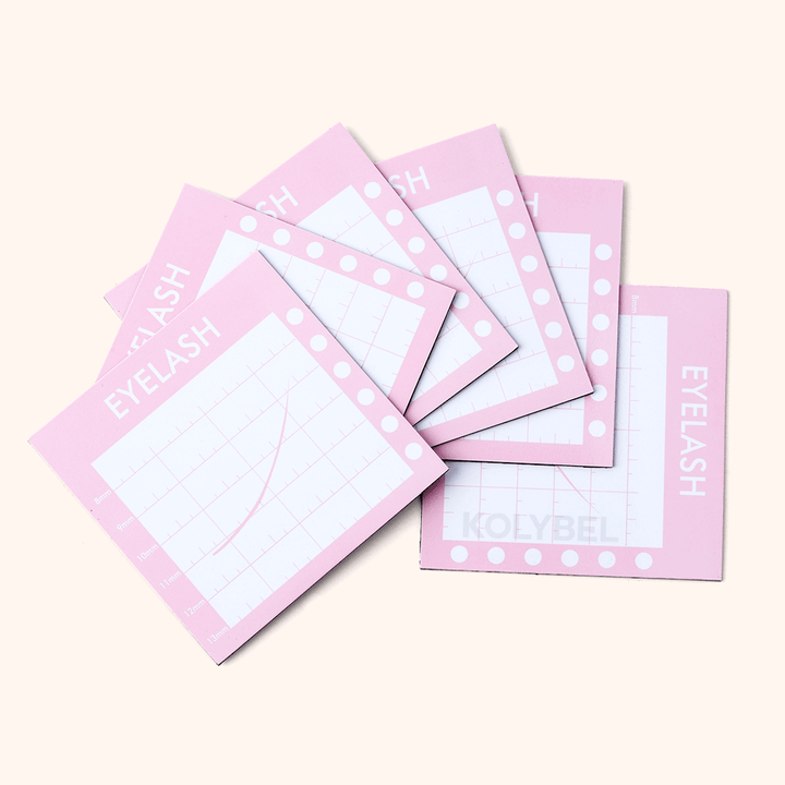 Pink Magnetic Storage Box For Eyelash Extensions