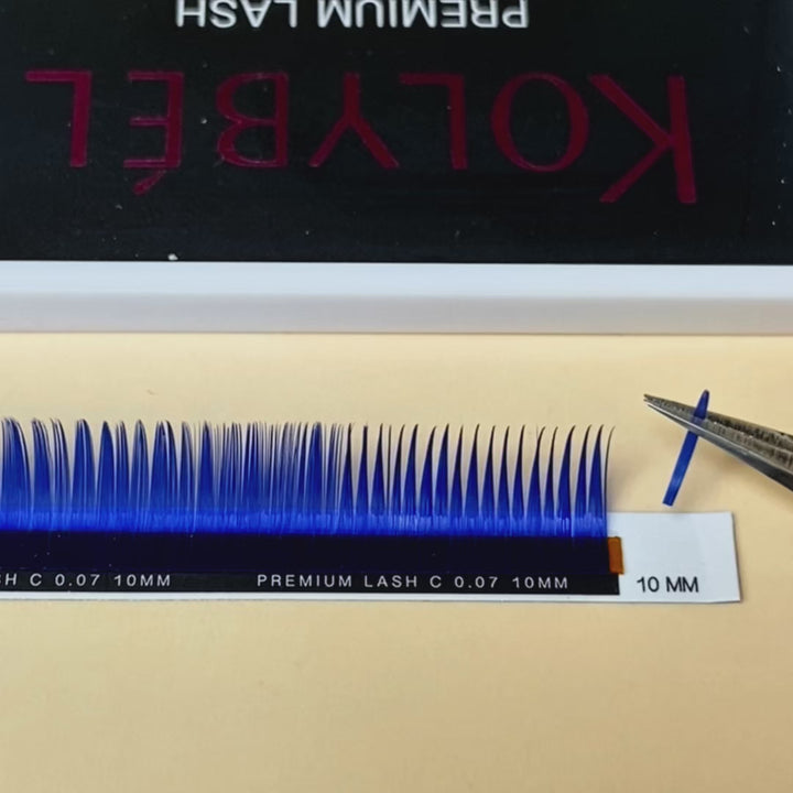 Kolybel Colorful Lash Extensions 0.07mm(16 Rows)