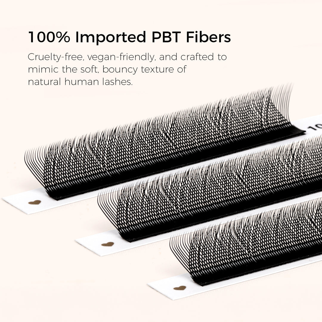 KOLYBEL YY Premade Volume Fans UYY Premade Volume Fans W SHAPED Premade Volume Fans U -SHAPED W Premade Volume Fans YY LASHES UY LASHES W LASHES UW LASHES