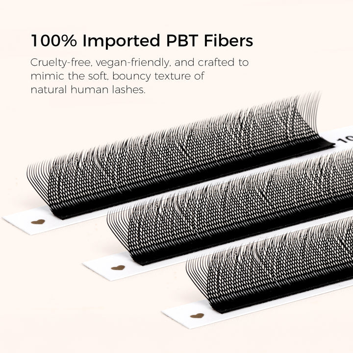 KOLYBEL YY Premade Volume Fans UYY Premade Volume Fans W SHAPED Premade Volume Fans U -SHAPED W Premade Volume Fans YY LASHES UY LASHES W LASHES UW LASHES