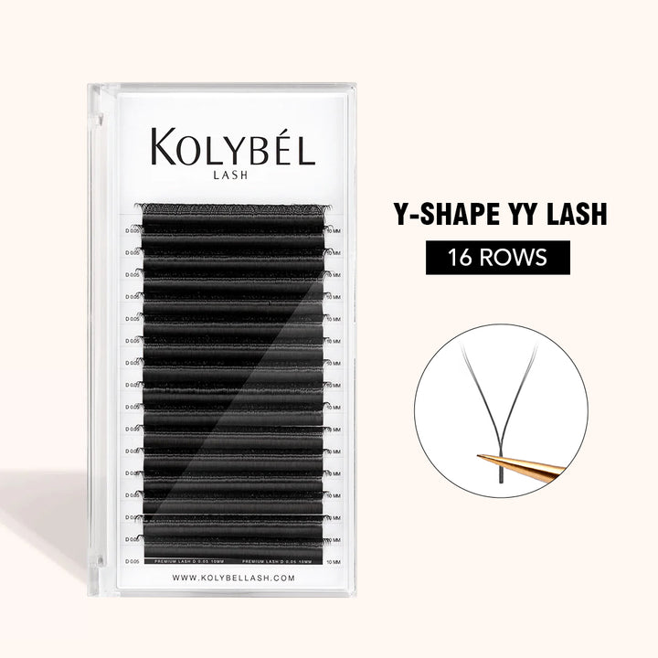 0.05MM YY Premade Volume Fans Eyelash Extensions (16 Rows) US