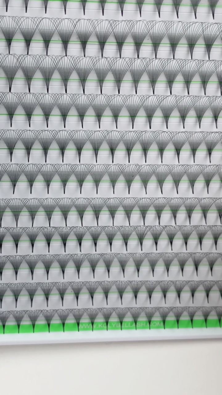 Clearance Sale—12D Promade Pointy Base Volume Lash Fans(500 Fans)