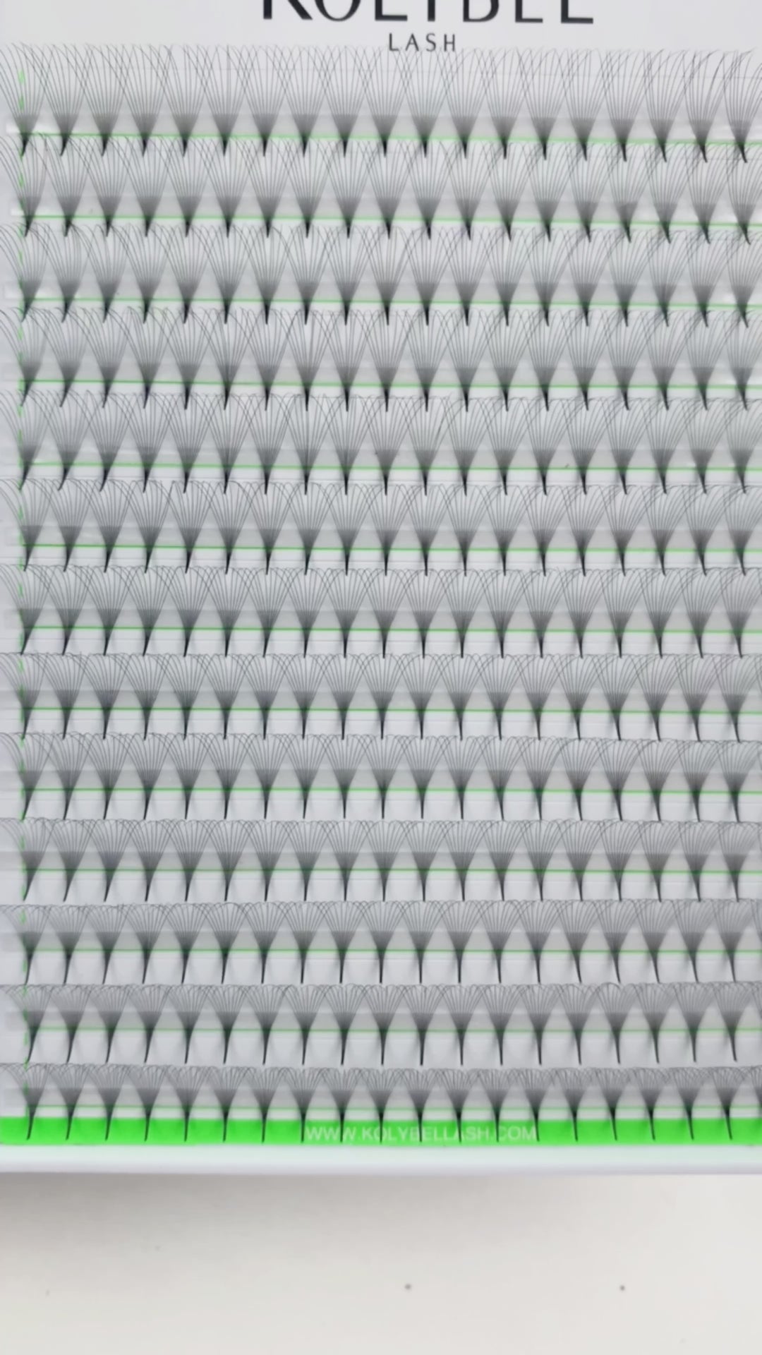 Clearance Sale—10D Promade Pointy Base Volume Lash Fans(500 Fans)