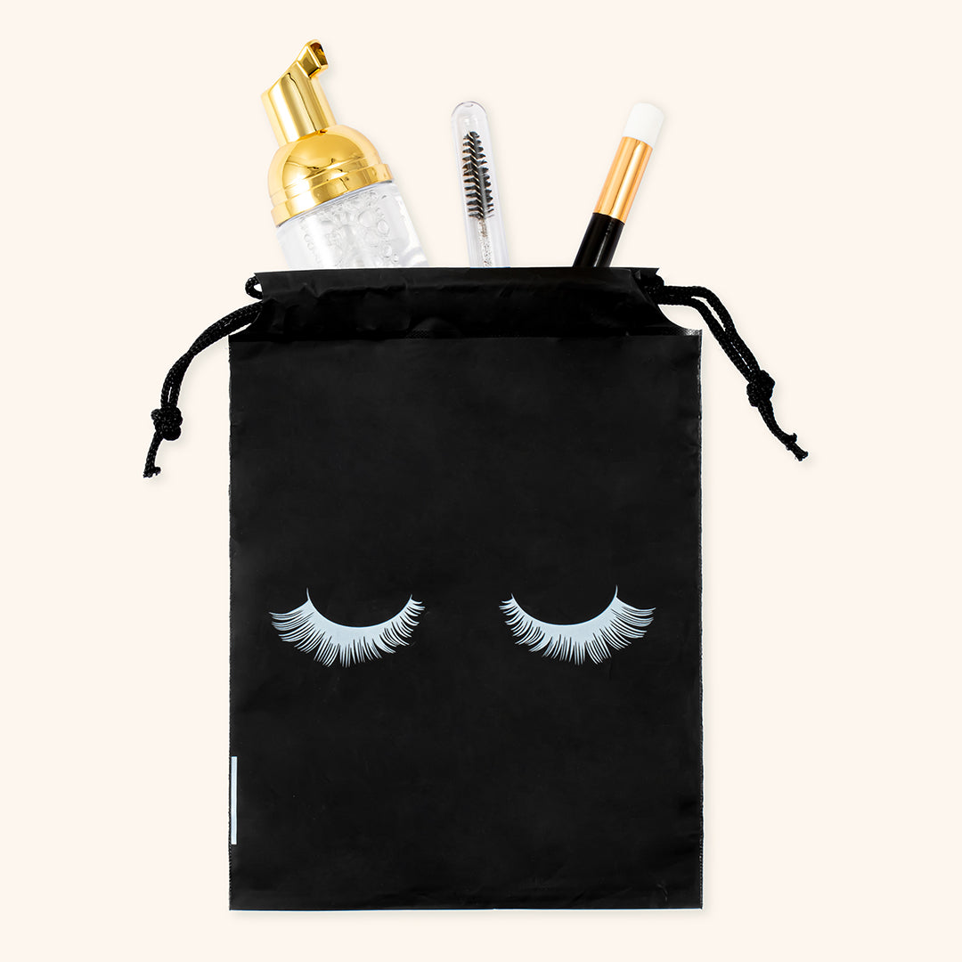 Eyelash Pattern Lash Aftercare Bags-kolybel