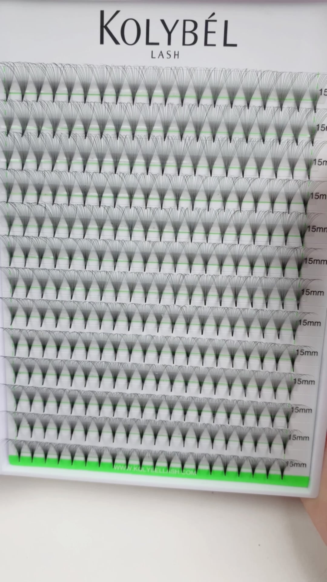 Clearance Sale—14D Promade Pointy Base Volume Lash Fans(500 Fans)