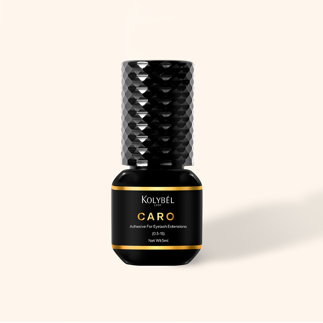 0.5-1 Second CARO Adhesive Eyelash Extension Glue (5ml) - Kolybel
