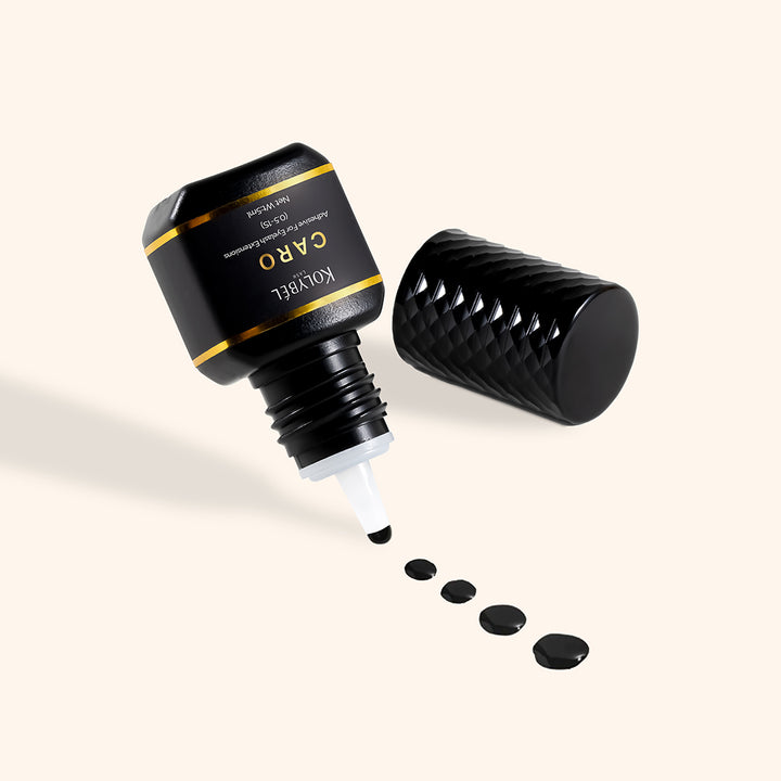 0.5-1 Second CARO Adhesive Eyelash Extension Glue (5ml) - Kolybel